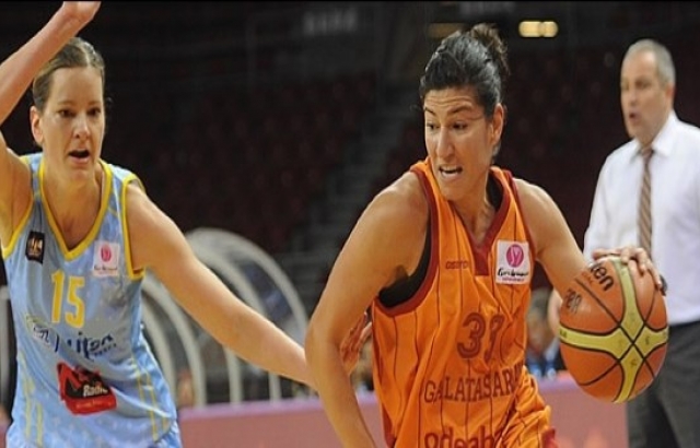 Galatasaray odeabank deplasmanda galip