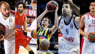 Euroleague'de sezonun En İyi Beş'leri açıklandı