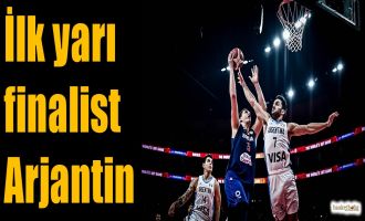 İlk yarı finalist Arjantin