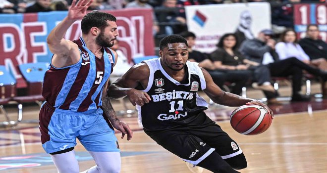 Trabonzspor'u yenen Beşiktaş 8'de 8