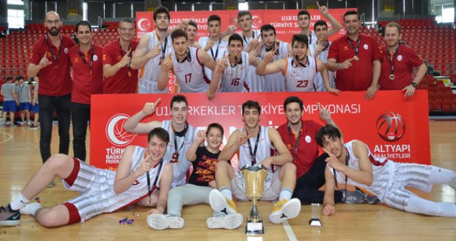 U18 Erkekler'de şampiyon Galatasaray